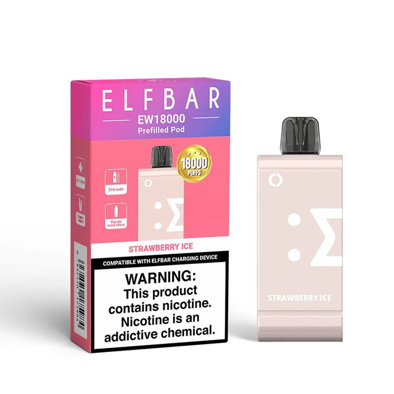 Elf bar EW18000 STRAWBERRY ICE