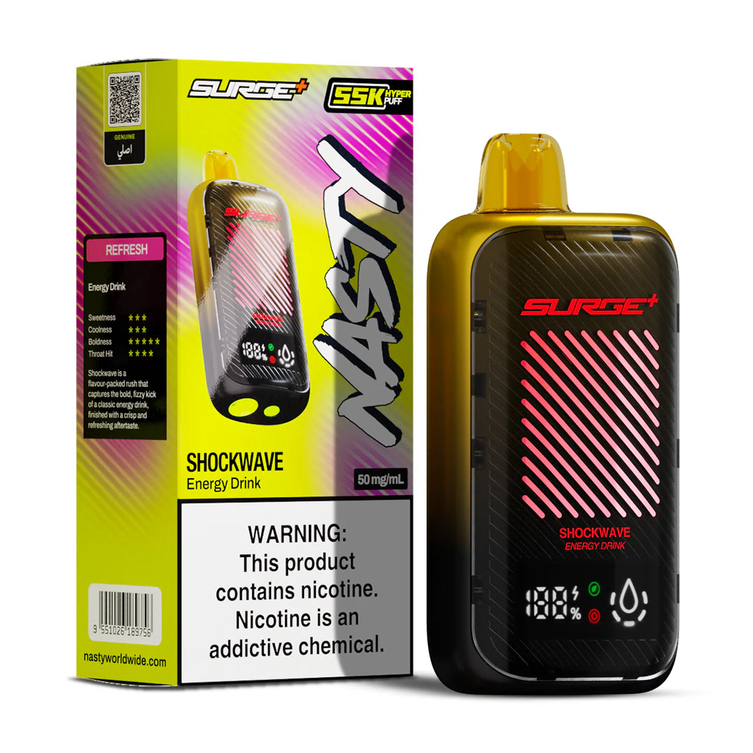 Nasty surge 55000 puff Energy Drink